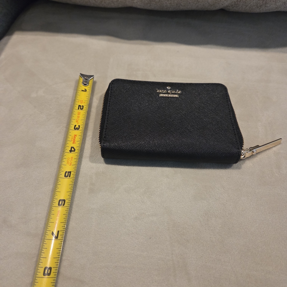 Kate Spade Black Compact Wallet